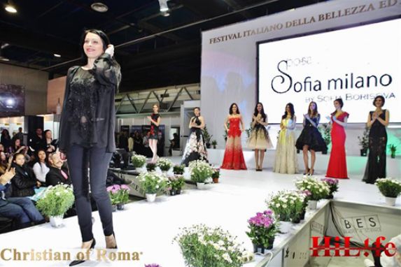 Топ дизайнерът София Борисова откри XXV Италиански Фестивал на красотата и прическата